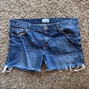 GUC Aeropostale Hailey Shorts Denim Distressed